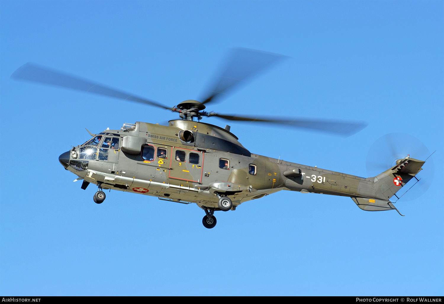 Aircraft Photo of T-331 | Eurocopter TH98 Cougar (AS-532UL) | Switzerland - Air Force | AirHistory.net #653129