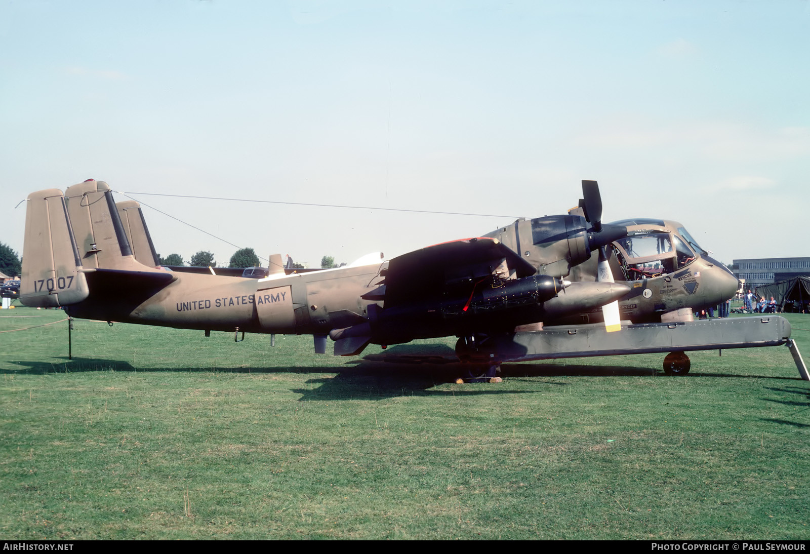 Aircraft Photo of 69-17007 / 17007 | Grumman OV-1D Mohawk | USA - Army | AirHistory.net #653143