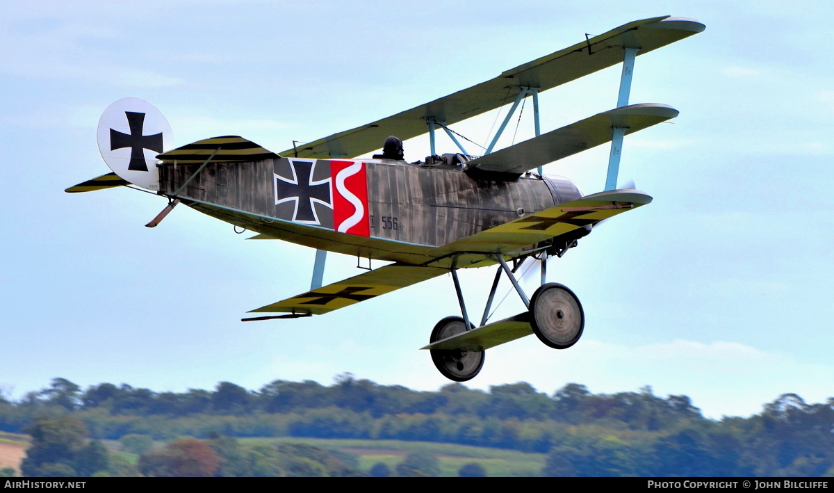 Aircraft Photo of G-CFHY / 556/17 | Fokker Dr.1 (replica) | Germany - Air Force | AirHistory.net #653170