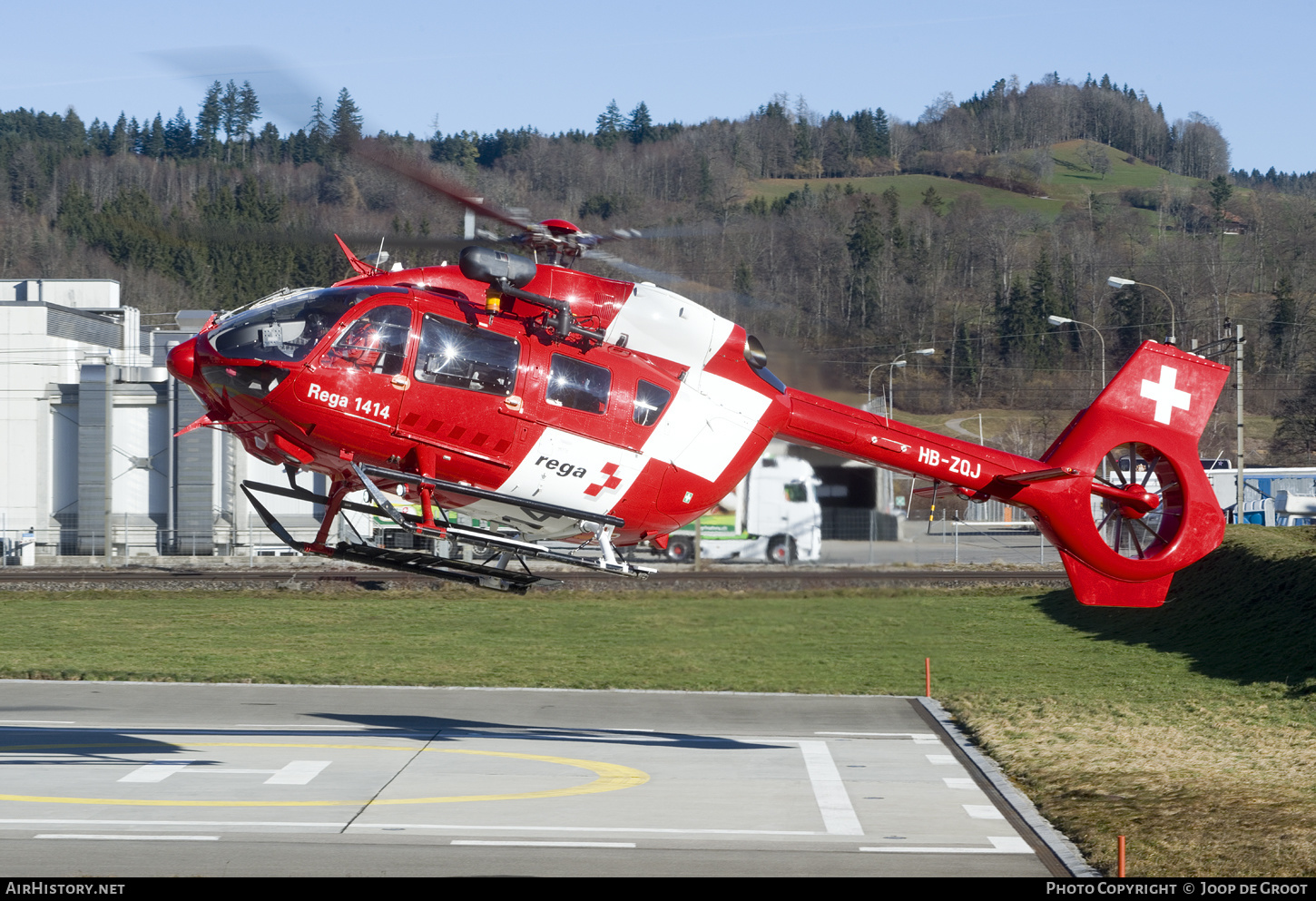 Aircraft Photo of HB-ZQJ | Airbus Helicopters H-145 (BK-117D-2) | REGA - Swiss Air Ambulance | AirHistory.net #653179