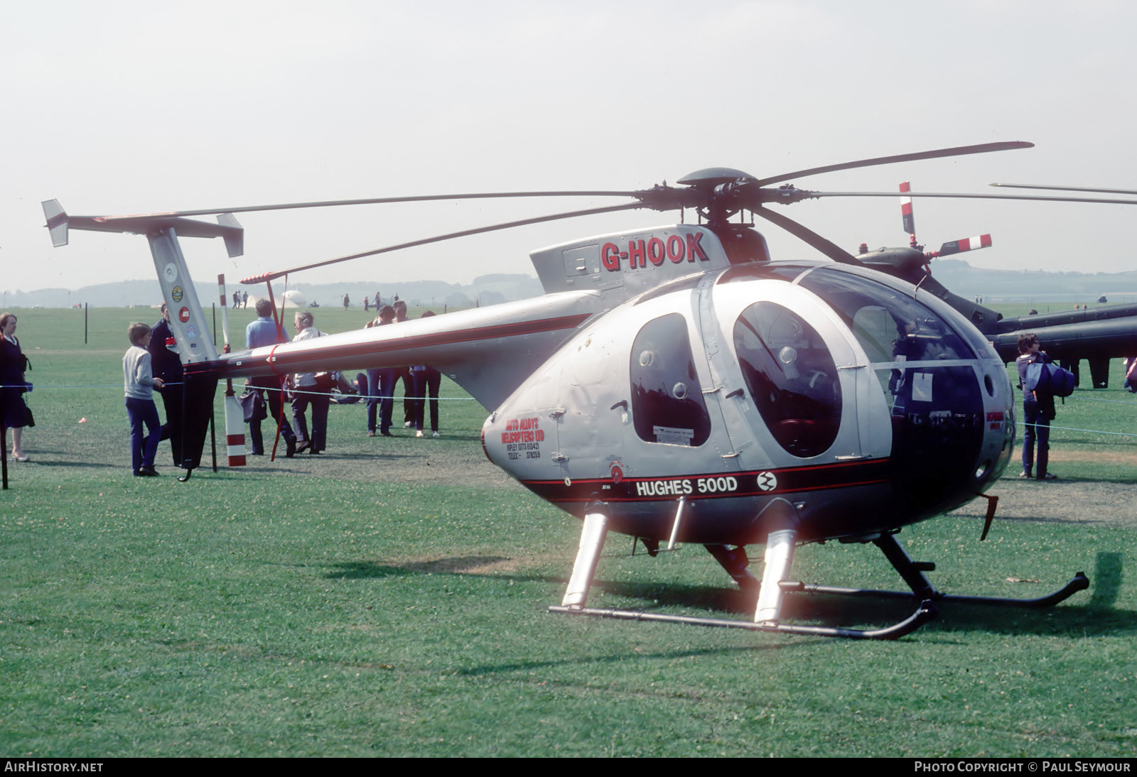 Aircraft Photo of G-HOOK | Hughes 500D (369D) | Auto Alloys Helicopters | AirHistory.net #653181