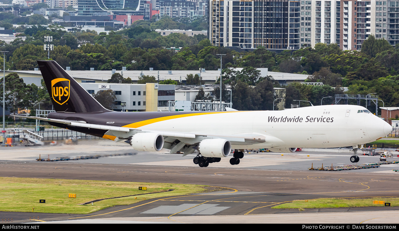 Aircraft Photo of N632UP | Boeing 747-8F | United Parcel Service - UPS | AirHistory.net #653190