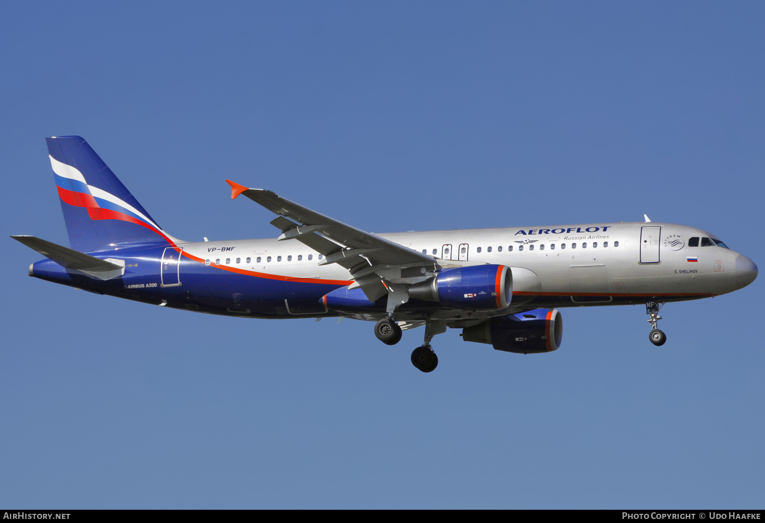 Aircraft Photo of VP-BMF | Airbus A320-214 | Aeroflot - Russian Airlines | AirHistory.net #653202