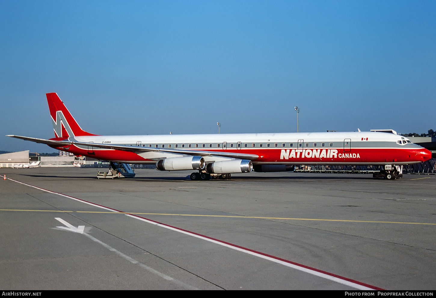 Aircraft Photo of C-GQBA | McDonnell Douglas DC-8-63 | Nationair | AirHistory.net #653208
