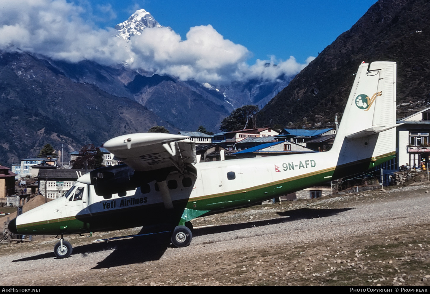 Aircraft Photo of 9N-AFD | De Havilland Canada DHC-6-300 Twin Otter | Yeti Airlines | AirHistory.net #653226
