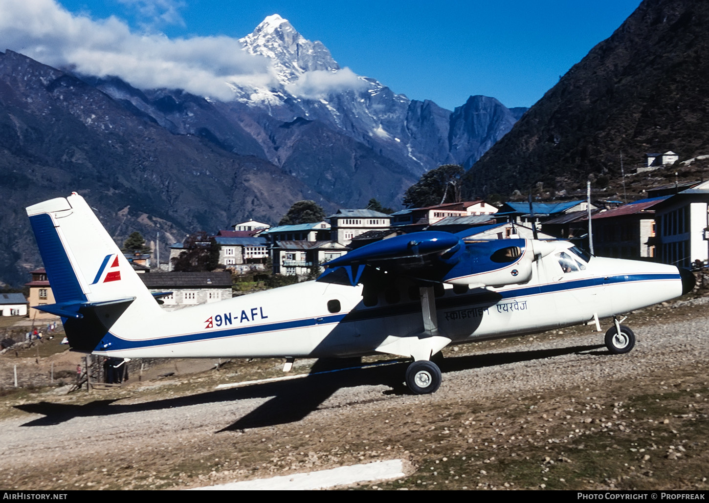 Aircraft Photo of 9N-AFL | De Havilland Canada DHC-6-300 Twin Otter | Skyline Airways | AirHistory.net #653229