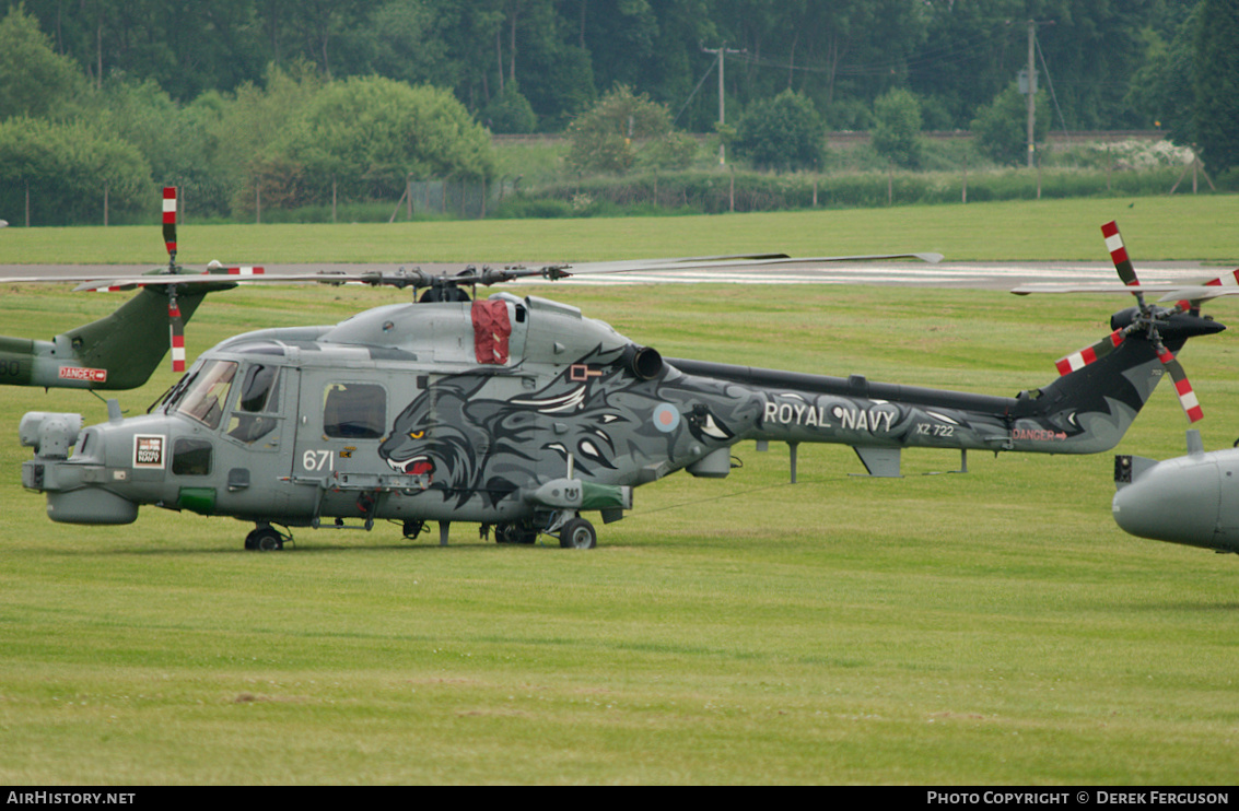 Aircraft Photo of XZ722 | Westland WG-13 Lynx HMA8DAS | UK - Navy | AirHistory.net #653262