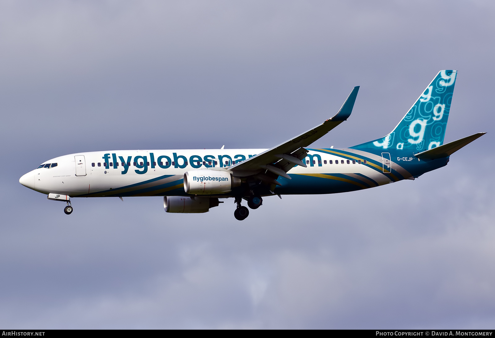 Aircraft Photo of G-CEJP | Boeing 737-8BK | Flyglobespan | AirHistory.net #653267