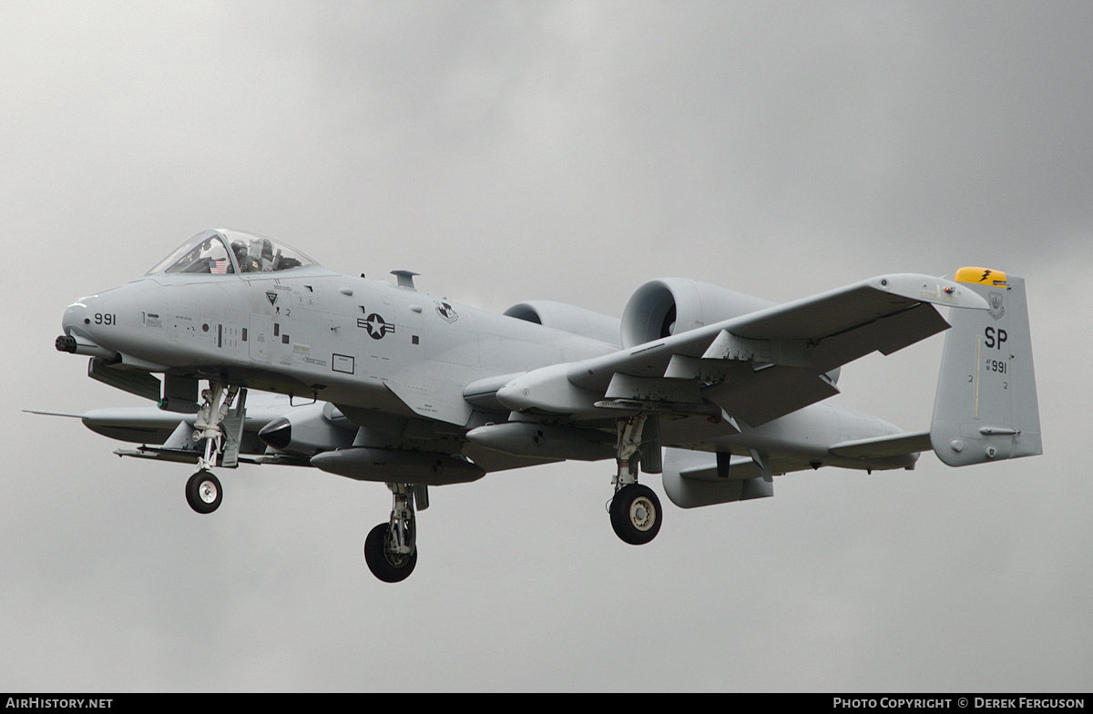 Aircraft Photo of 81-0991 / AF81-991 | Fairchild A-10C Thunderbolt II | USA - Air Force | AirHistory.net #653271