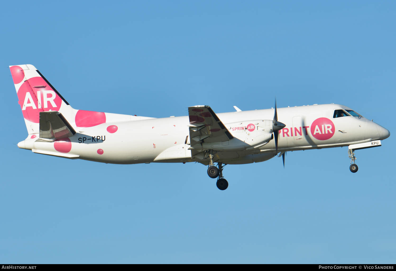 Aircraft Photo of SP-KPU | Saab 340A/F | Sprint Air | AirHistory.net #653273