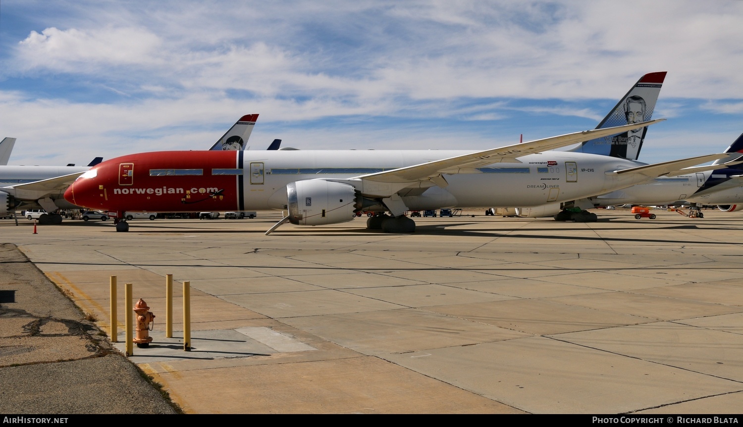 Aircraft Photo of VP-CVG | Boeing 787-9 Dreamliner | Norwegian | AirHistory.net #653276