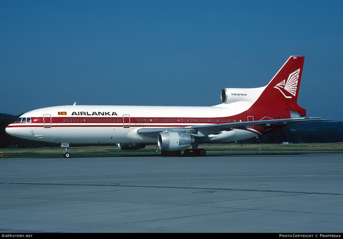 Aircraft Photo of 4R-ULB | Lockheed L-1011-385-3 TriStar 500 | AirLanka | AirHistory.net #653307