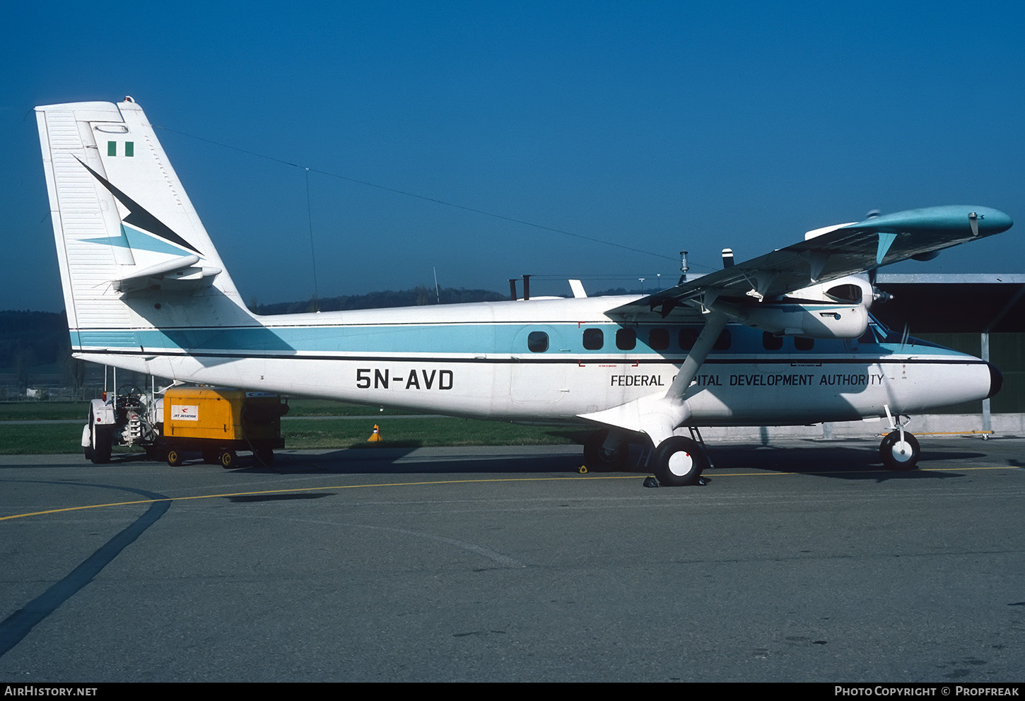 Aircraft Photo of 5N-AVD | De Havilland Canada DHC-6-300 Twin Otter | Federal Capital Development Authority | AirHistory.net #653310