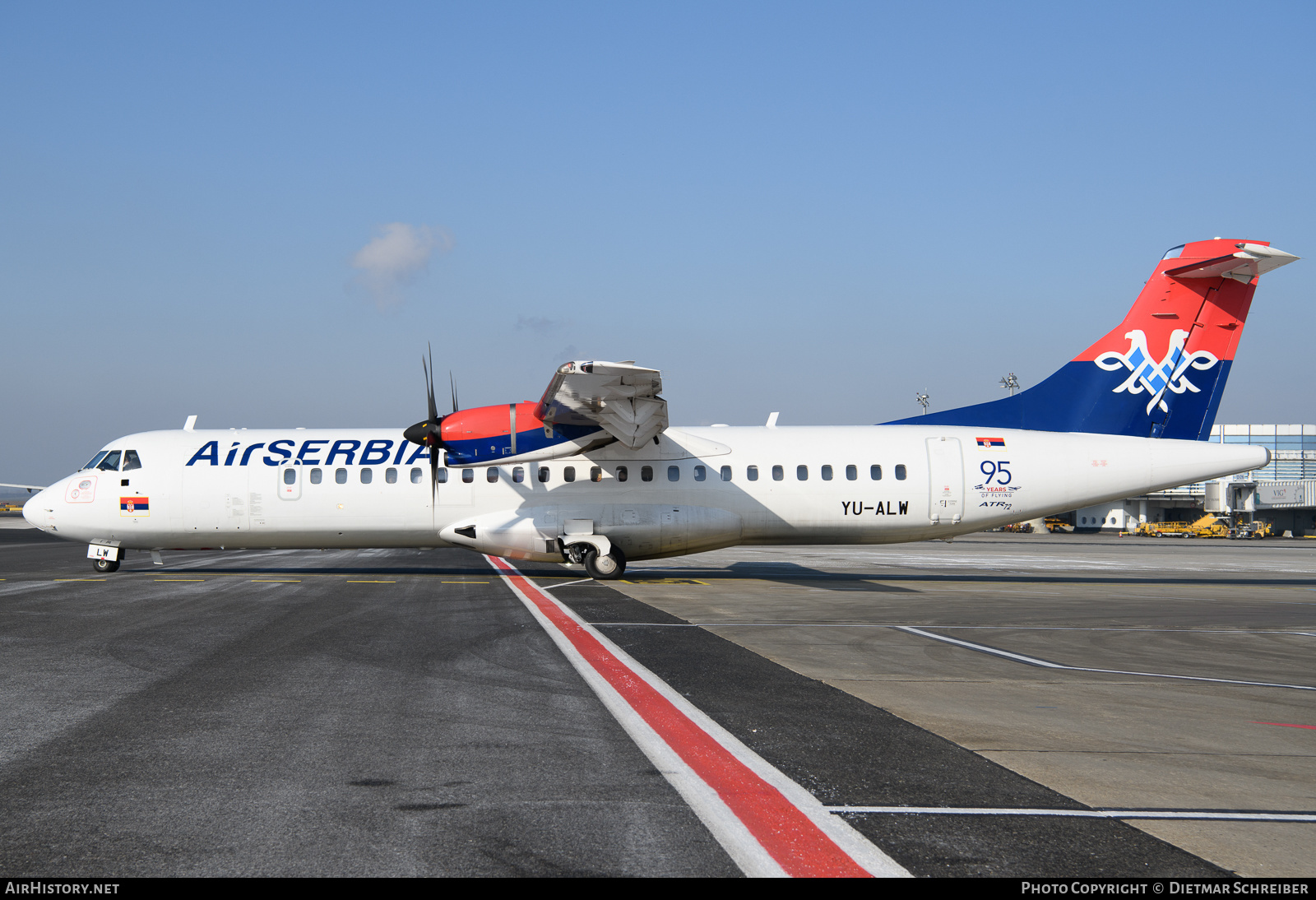 Aircraft Photo of YU-ALW | ATR ATR-72-212 | Air Serbia | AirHistory.net #653335
