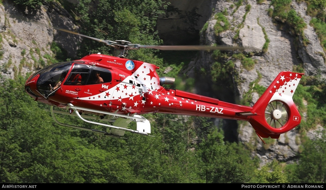 Aircraft Photo of HB-ZAZ | Eurocopter EC-130T-2 | Air Zermatt | AirHistory.net #653346