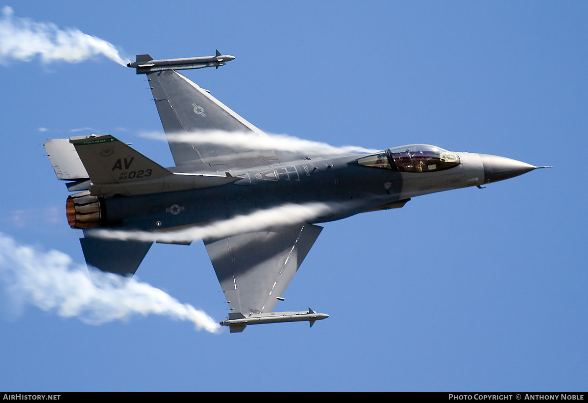 Aircraft Photo of 89-2023 / AF89-023 | General Dynamics F-16CM Fighting Falcon | USA - Air Force | AirHistory.net #653348