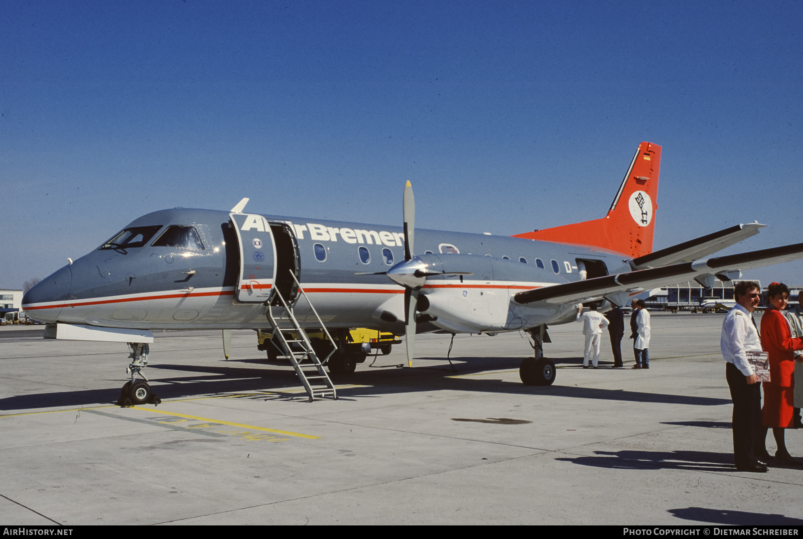 Aircraft Photo of D-CHBA | Saab 340A | Air Bremen | AirHistory.net #653349