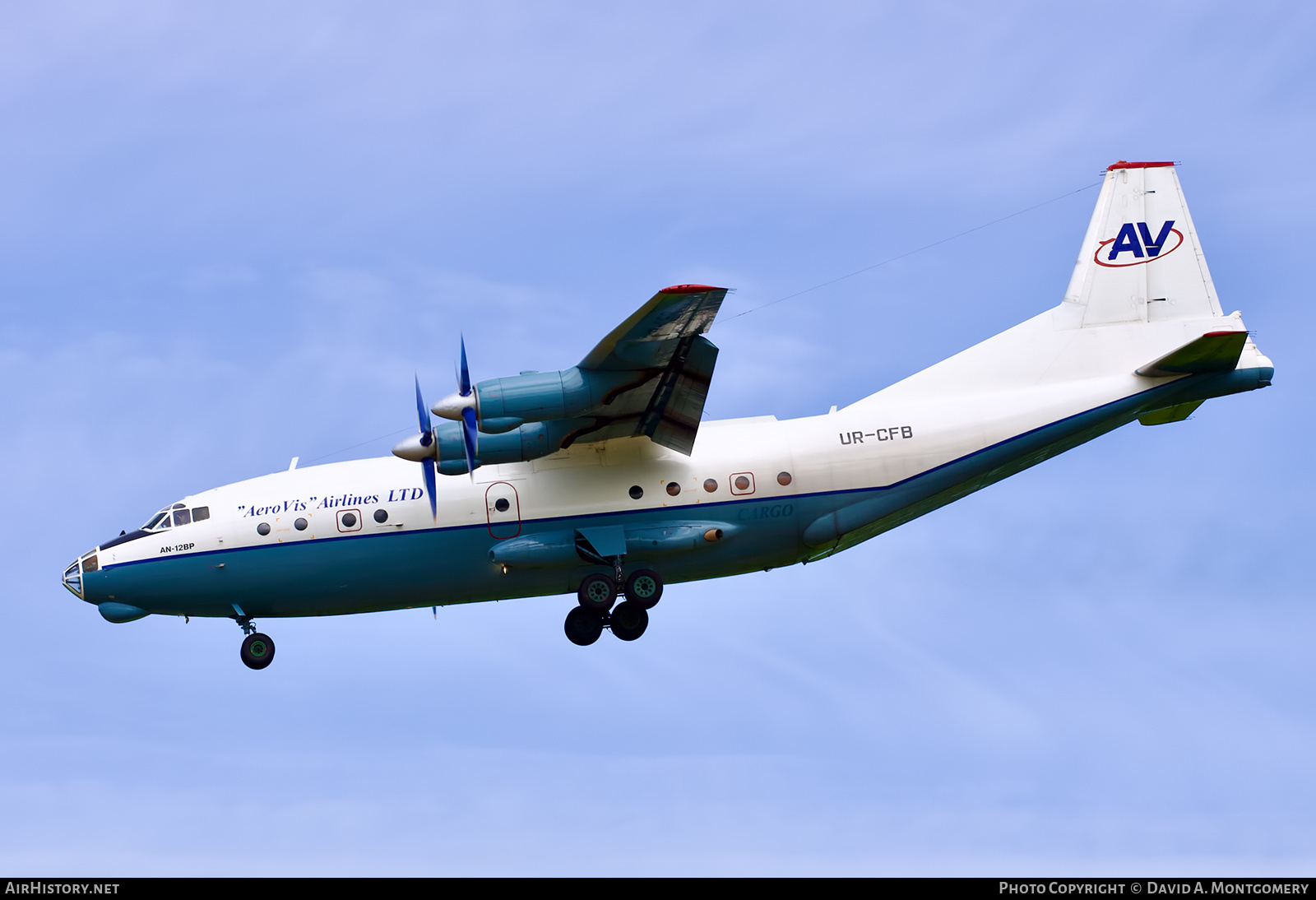 Aircraft Photo of UR-CFB | Antonov An-12BP | AeroVis Airlines | AirHistory.net #653367