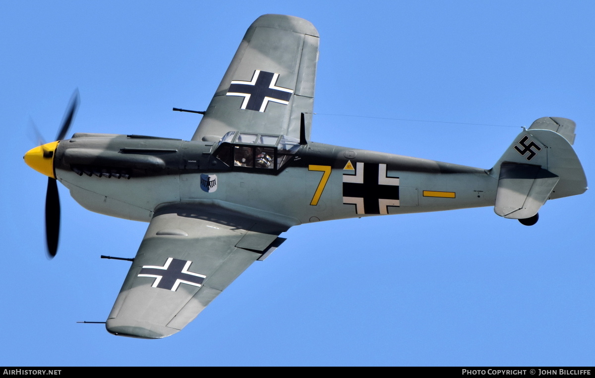 Aircraft Photo of G-AWHM | Hispano HA-1112-M1L Buchon | Germany - Air Force | AirHistory.net #653380