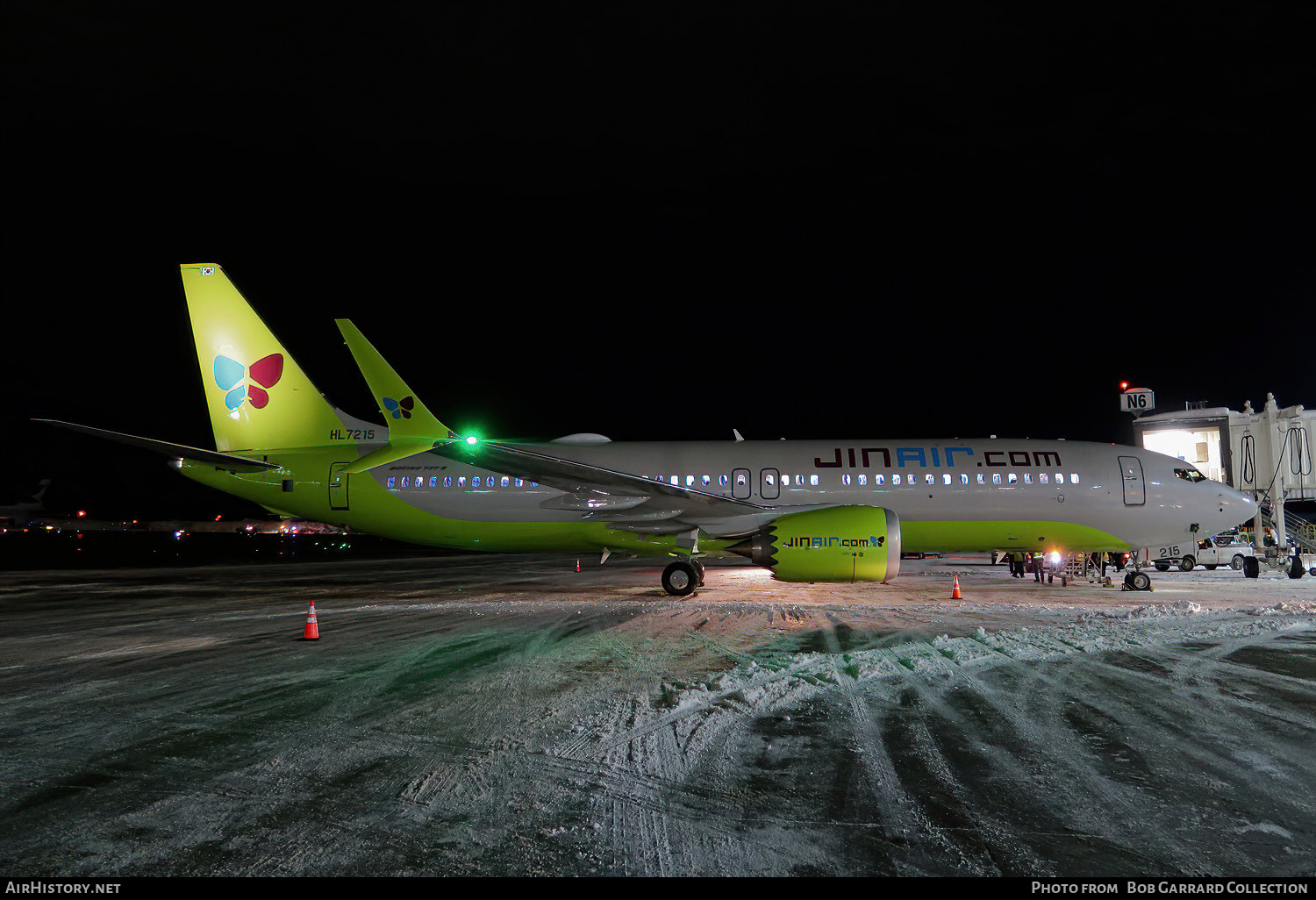 Aircraft Photo of HL7215 | Boeing 737-8 Max 8 | Jin Air | AirHistory.net #653386