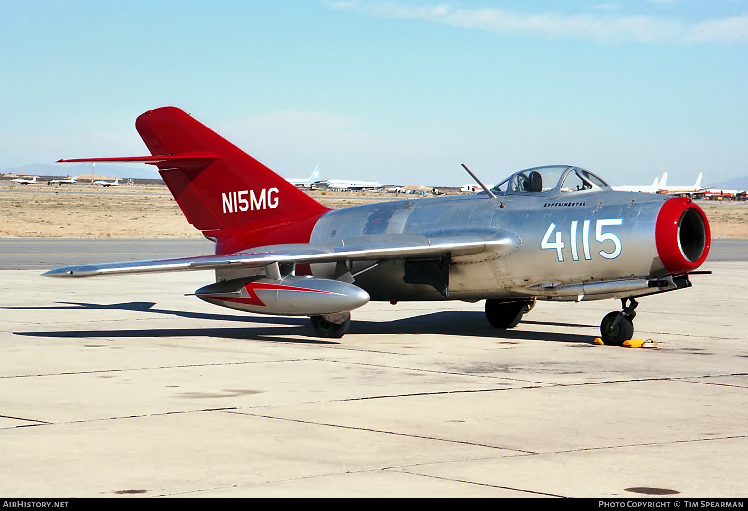 Aircraft Photo of N15MG / 4115 | Mikoyan-Gurevich MiG-15bis | AirHistory.net #653405