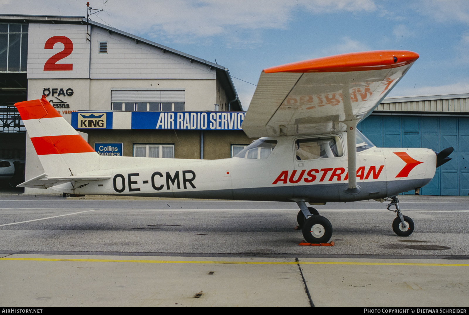 Aircraft Photo of OE-CMR | Reims F152 | Austrian Airlines | AirHistory.net #653413