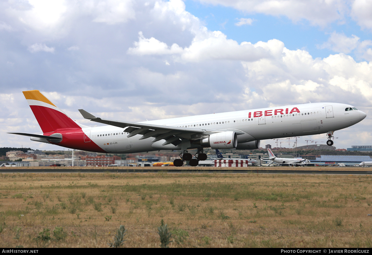 Aircraft Photo of EC-LZX | Airbus A330-302 | Iberia | AirHistory.net #653420