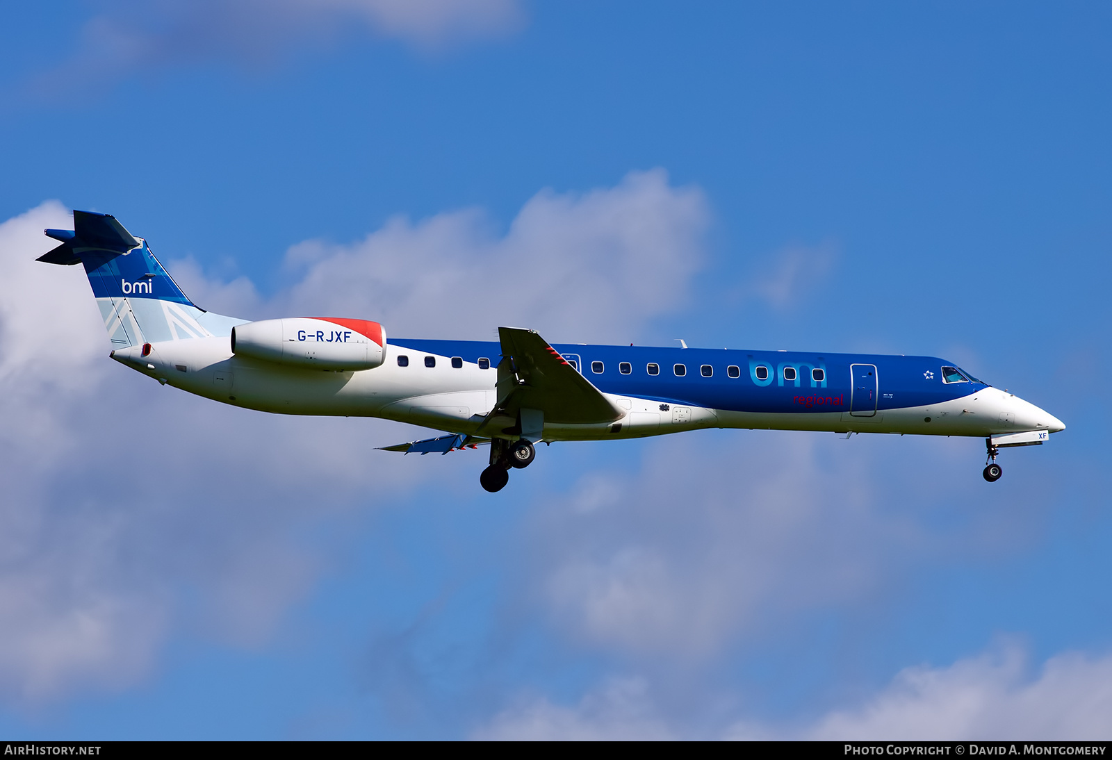 Aircraft Photo of G-RJXF | Embraer ERJ-145EP (EMB-145EP) | BMI Regional | AirHistory.net #653428