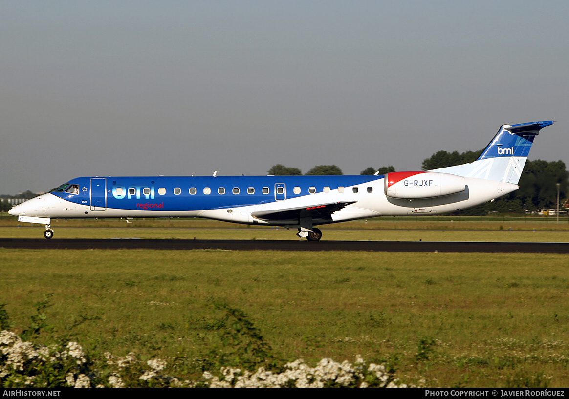 Aircraft Photo of G-RJXF | Embraer ERJ-145EP (EMB-145EP) | BMI Regional | AirHistory.net #653433