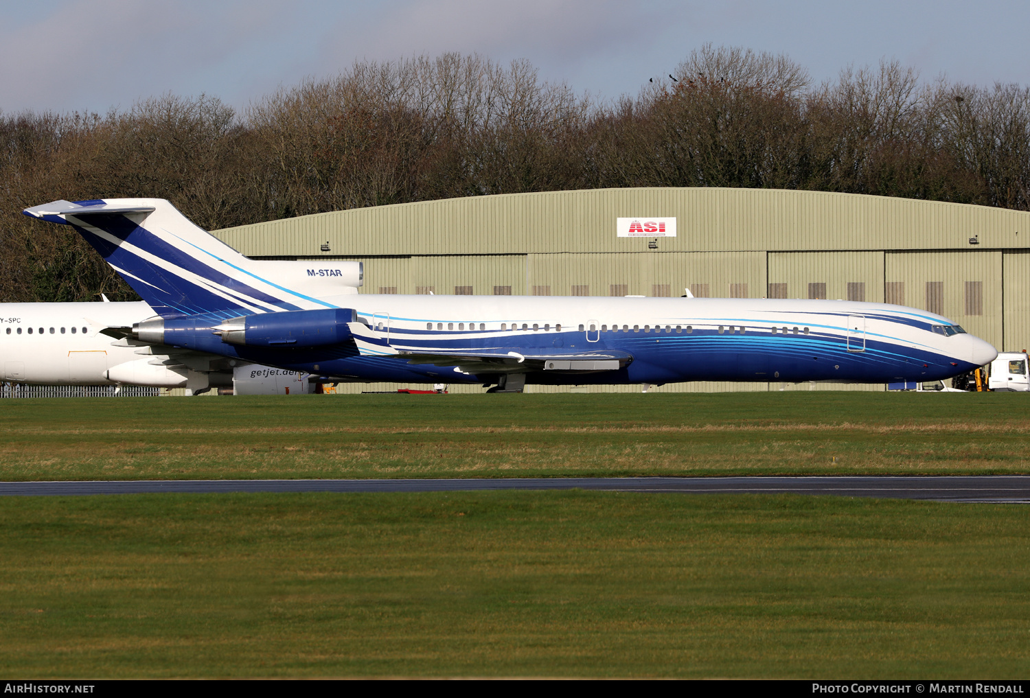 Aircraft Photo of M-STAR | Boeing 727-2X8/Adv(RE) Super 27 | AirHistory.net #653441