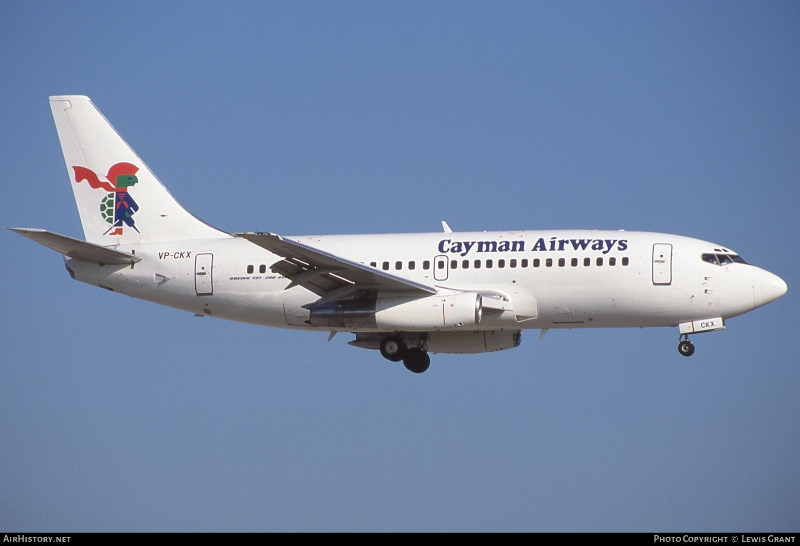 Aircraft Photo of VP-CKX | Boeing 737-236/Adv | Cayman Airways | AirHistory.net #653455