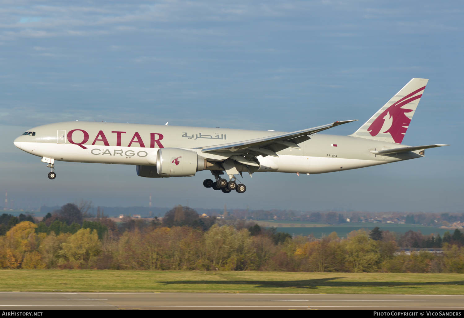 Aircraft Photo of A7-BFJ | Boeing 777-FDZ | Qatar Airways Cargo | AirHistory.net #653465