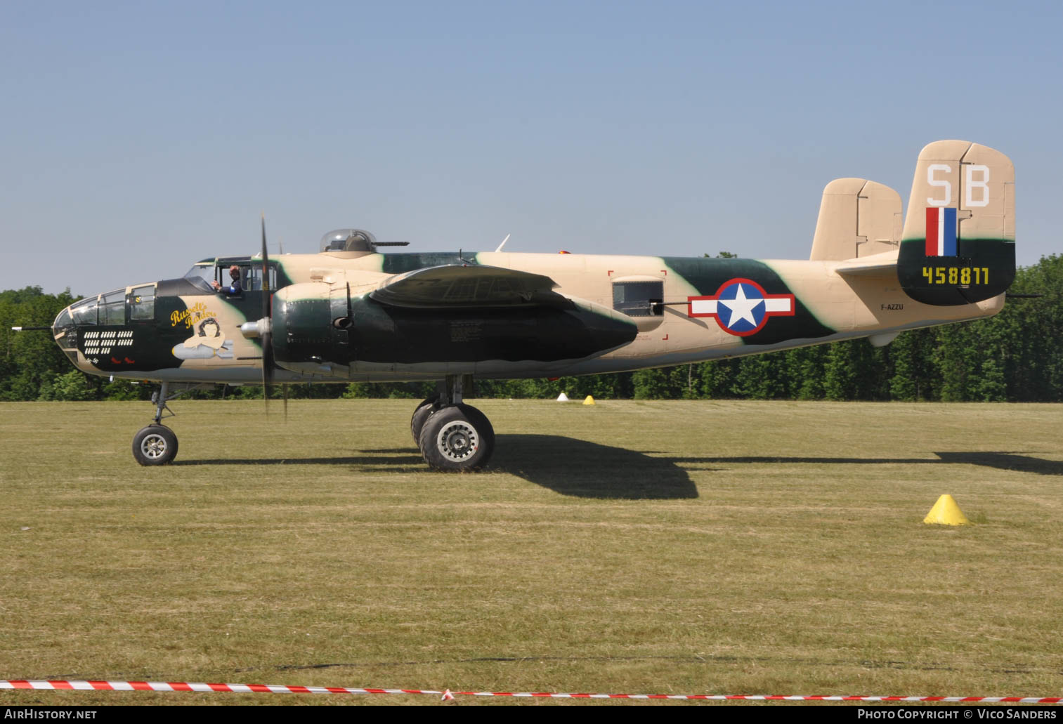 Aircraft Photo of F-AZZU / 458811 | North American B-25J Mitchell | USA - Air Force | AirHistory.net #653478