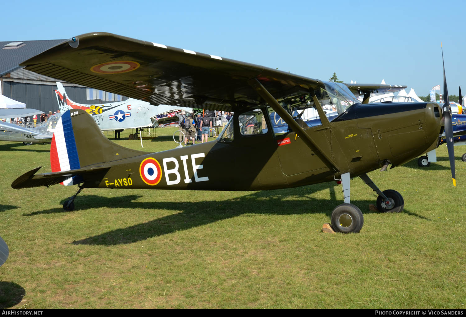 Aircraft Photo of F-AYSD | Cessna O-1E Bird Dog | France - Army | AirHistory.net #653483