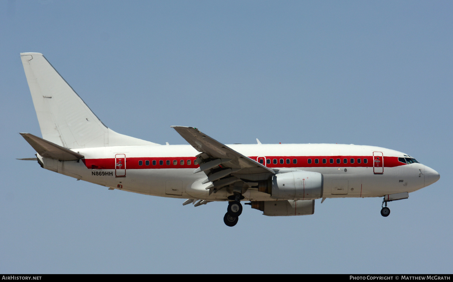 Aircraft Photo of N869HH | Boeing 737-66N | AirHistory.net #653486