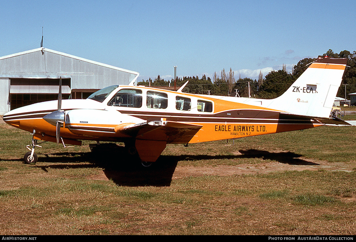 Aircraft Photo of ZK-ECA | Beech 58 Baron | Eagle Airways | AirHistory.net #653499