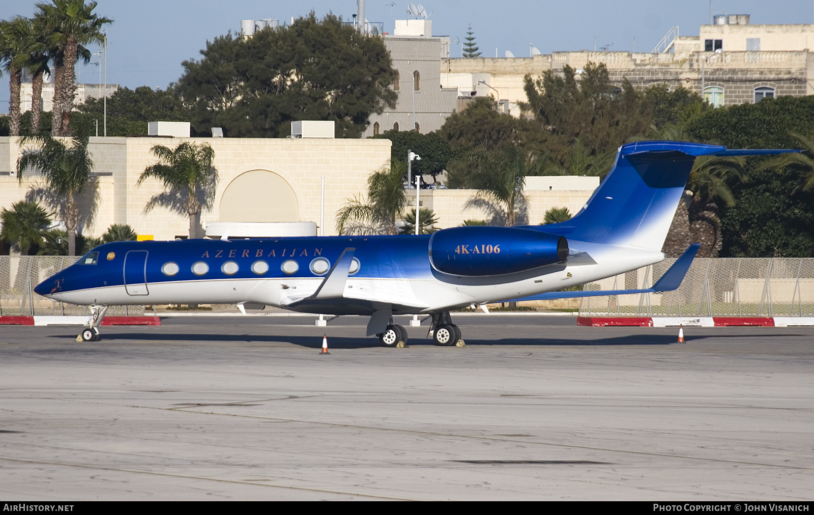 Aircraft Photo of 4K-AI06 | Gulfstream Aerospace G-V-SP Gulfstream G550 | Azerbaijan Government | AirHistory.net #653511