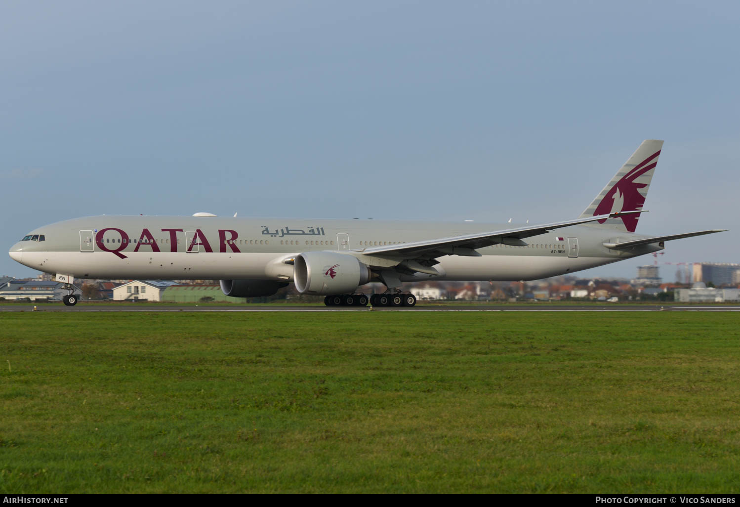 Aircraft Photo of A7-BEN | Boeing 777-300/ER | Qatar Airways | AirHistory.net #653518