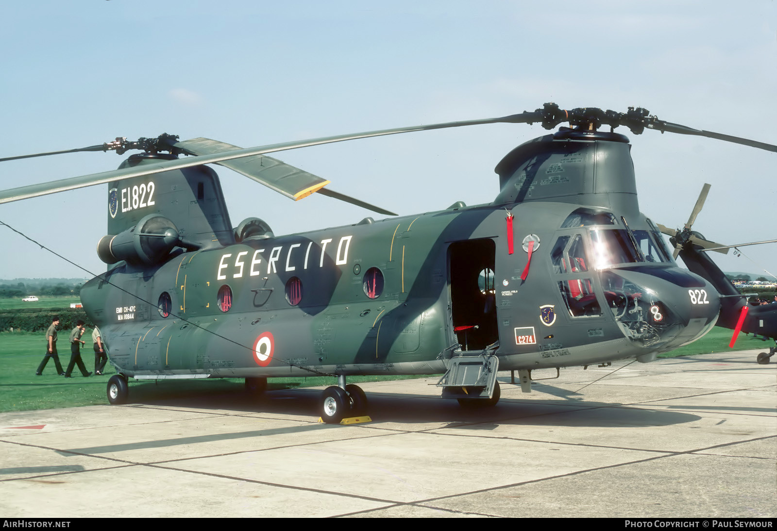 Aircraft Photo of MM80844 | Boeing CH-47C Chinook (219) | Italy - Army | AirHistory.net #653522