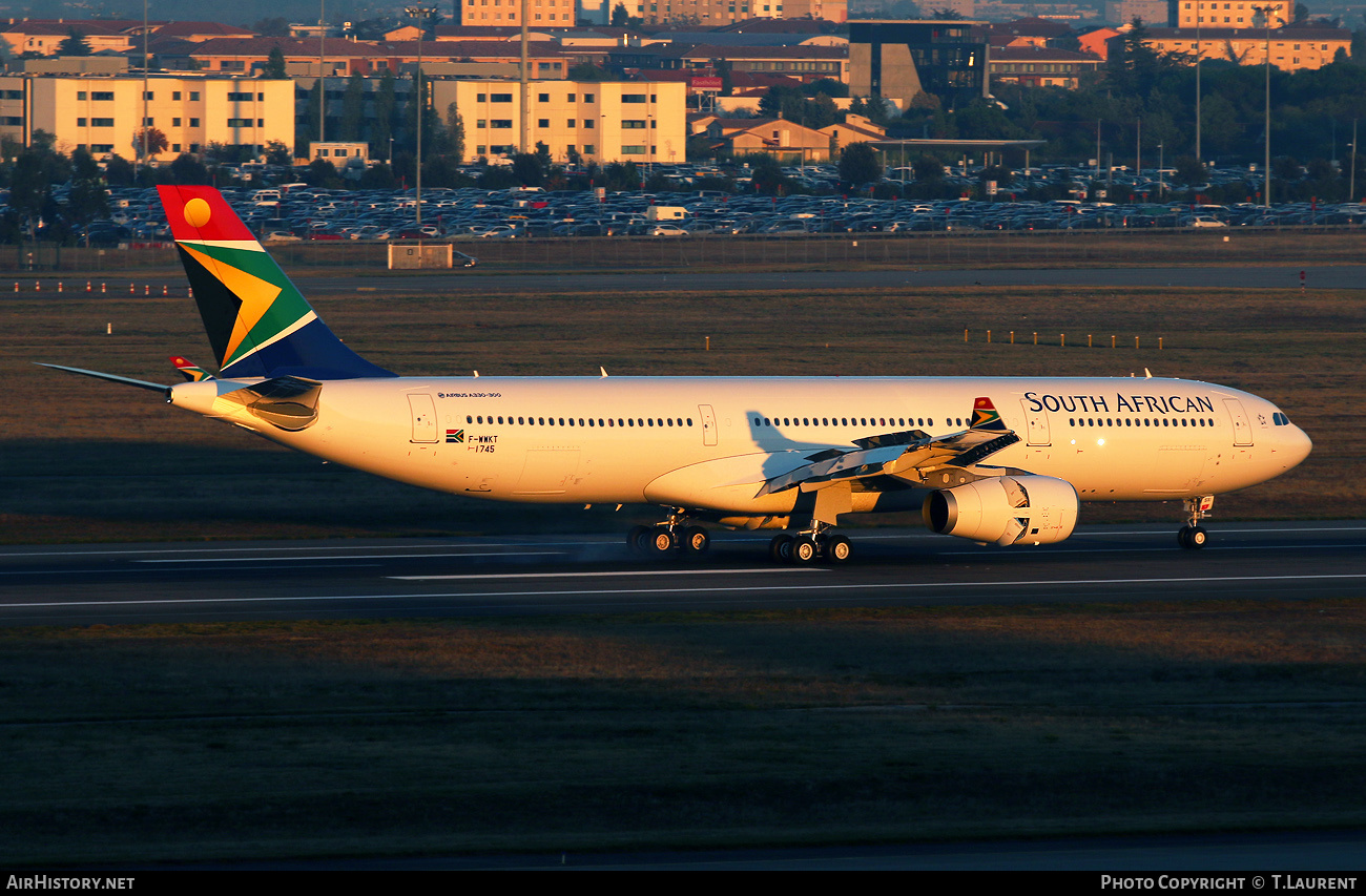 Aircraft Photo of F-WWKT | Airbus A330-343 | South African Airways | AirHistory.net #653524