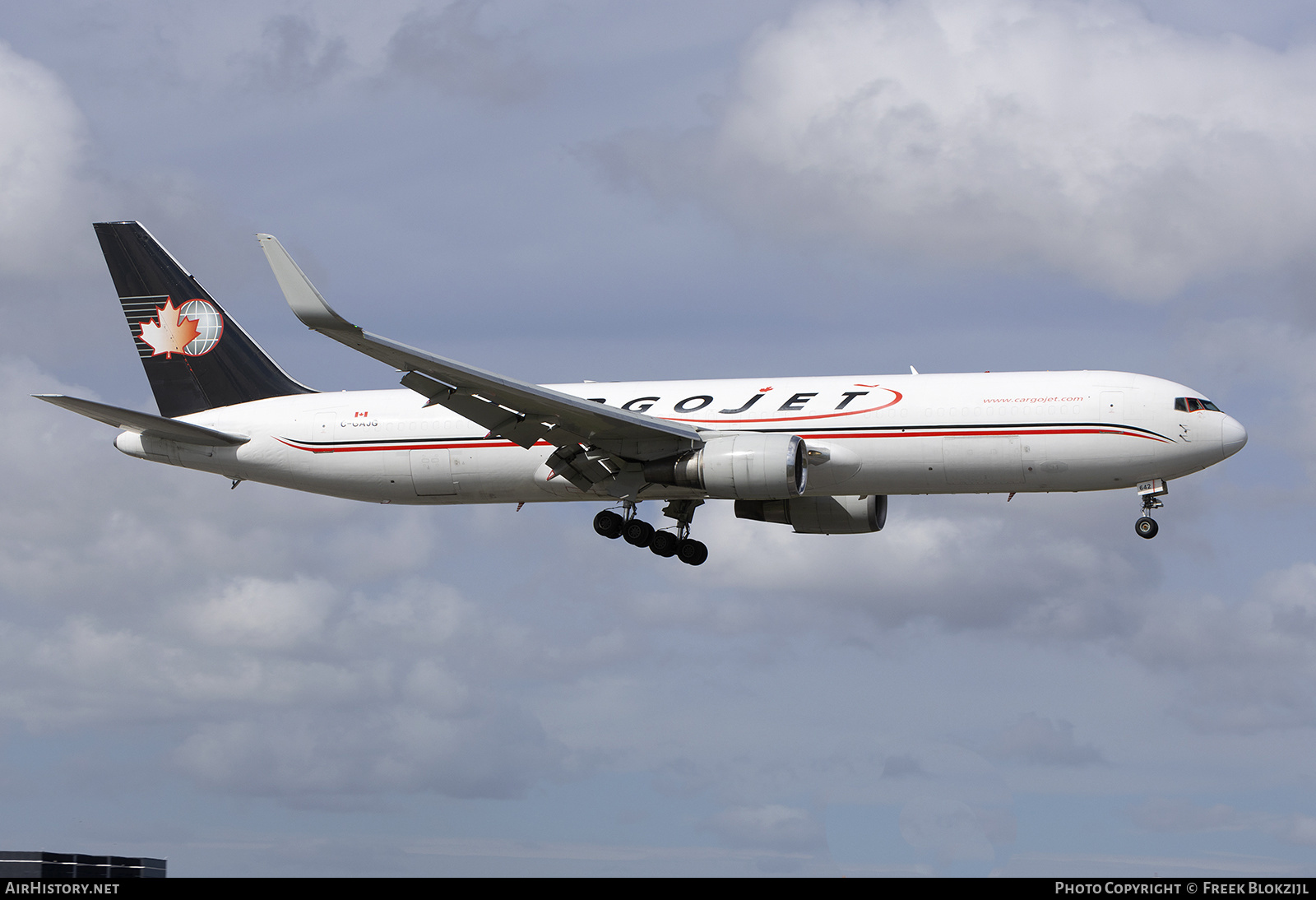 Aircraft Photo of C-GAJG | Boeing 767-323/ER(BDSF) | Cargojet | AirHistory.net #653538