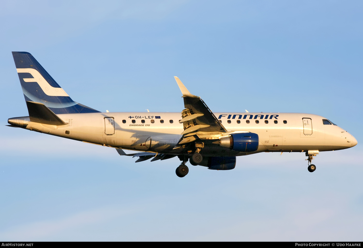 Aircraft Photo of OH-LEF | Embraer 170LR (ERJ-170-100LR) | Finnair | AirHistory.net #653555