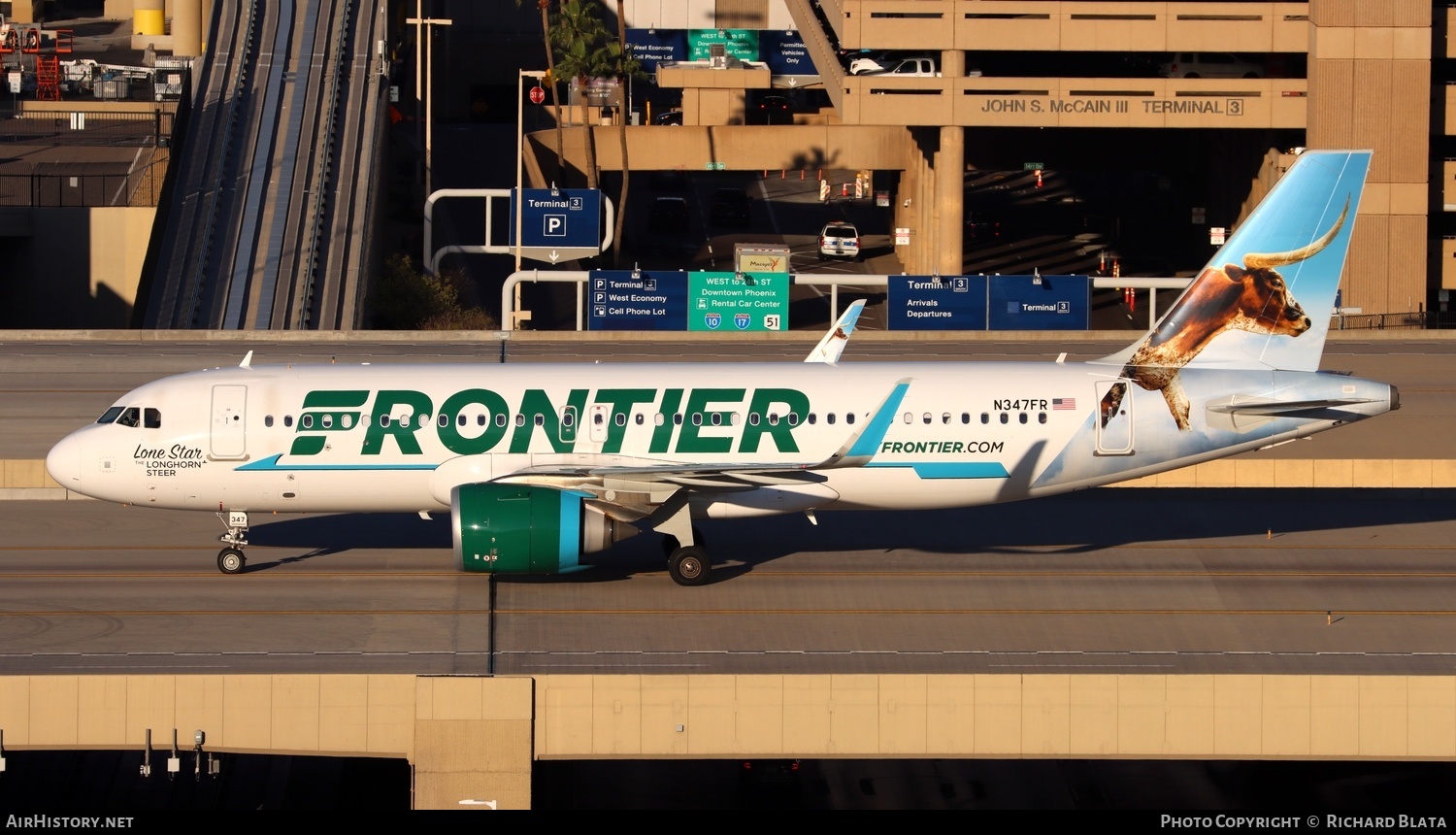 Aircraft Photo of N347FR | Airbus A320-251N | Frontier Airlines | AirHistory.net #653567