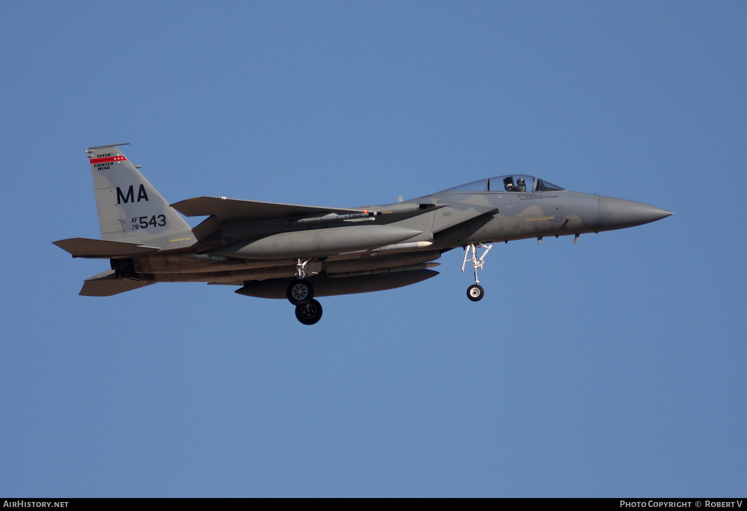 Aircraft Photo of 78-0543 / AF78-543 | McDonnell Douglas F-15C Eagle | USA - Air Force | AirHistory.net #653568