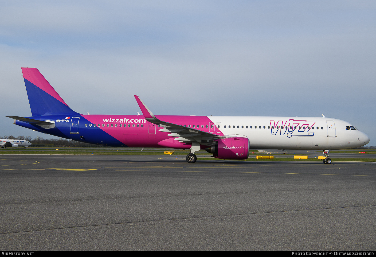 Aircraft Photo of 9H-WAH | Airbus A321-271NX | Wizz Air | AirHistory.net #653582