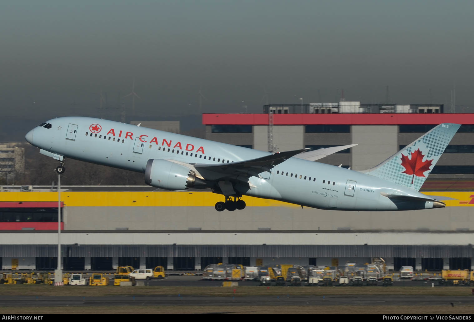 Aircraft Photo of C-GHQY | Boeing 787-8 Dreamliner | Air Canada | AirHistory.net #653605