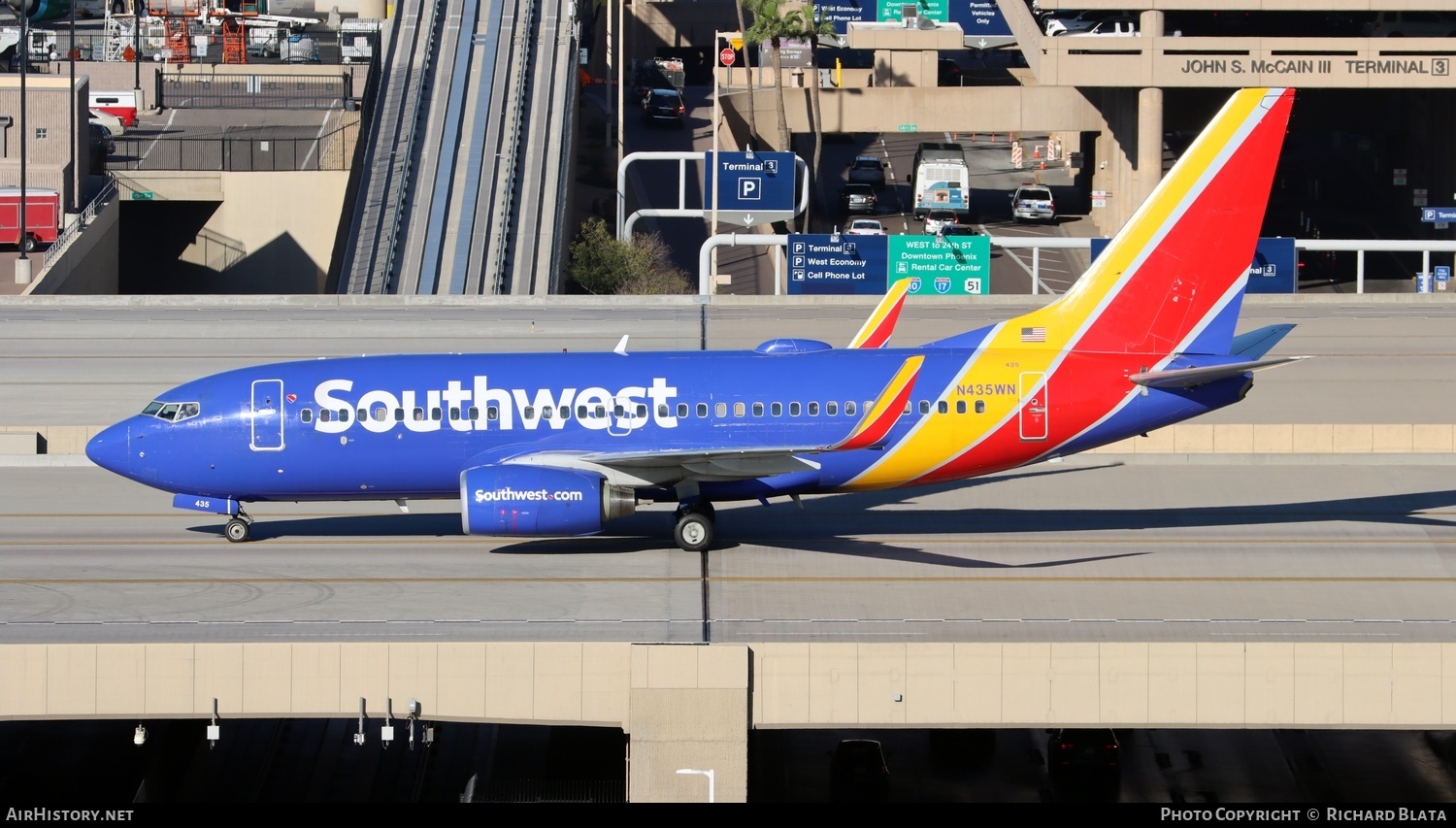 Aircraft Photo of N435WN | Boeing 737-7H4 | Southwest Airlines | AirHistory.net #653612