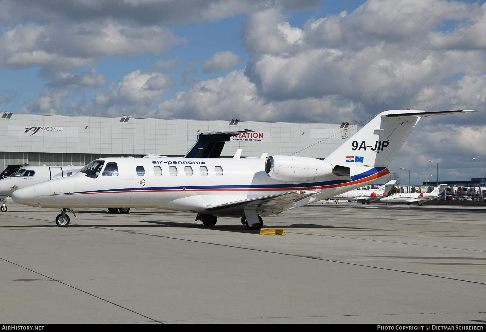 Aircraft Photo of 9A-JIP | Cessna 525A CitationJet CJ2 | Air Pannonia | AirHistory.net #653614