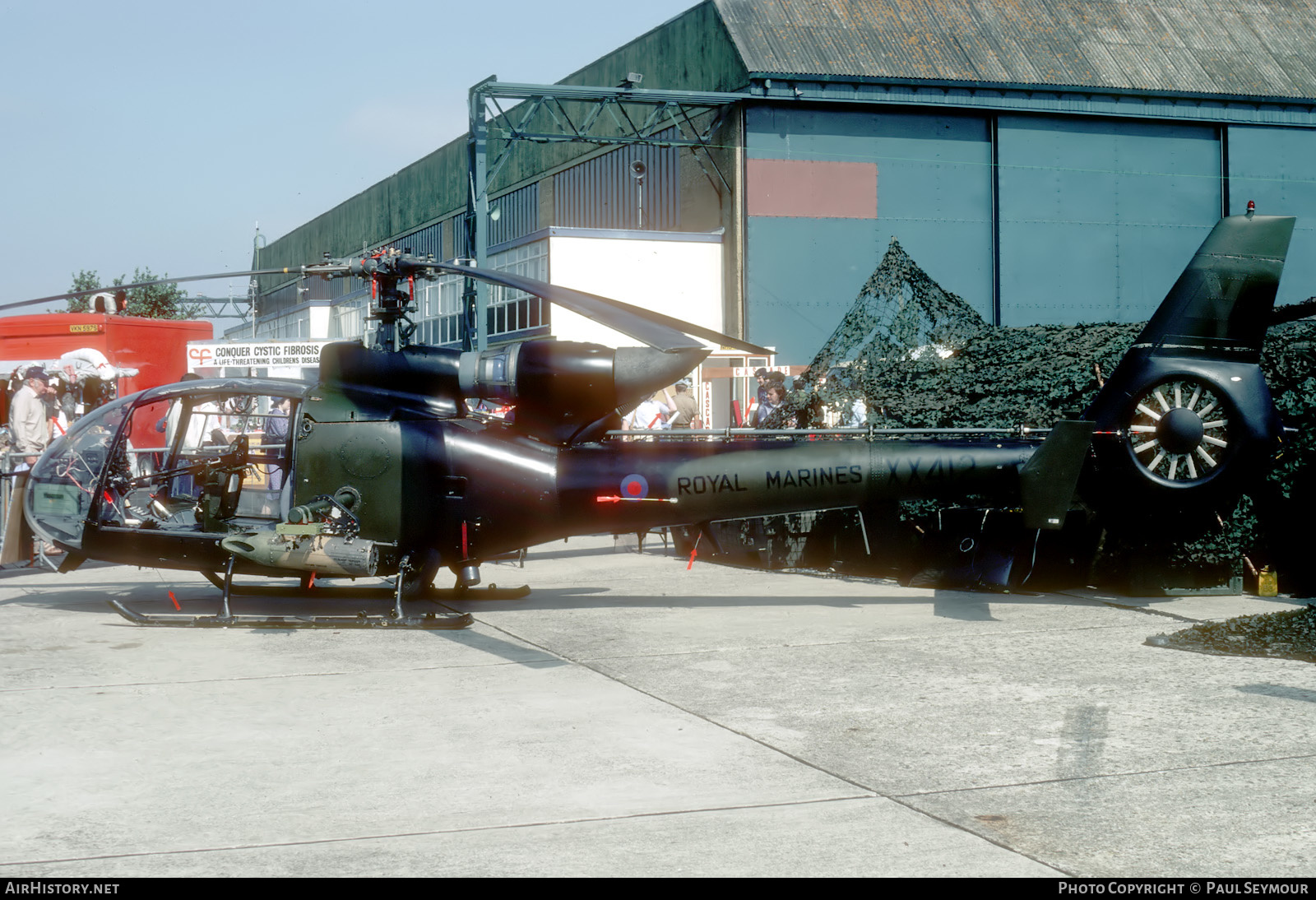 Aircraft Photo of XX412 | Aerospatiale SA-341B Gazelle AH1 | UK - Marines | AirHistory.net #653626
