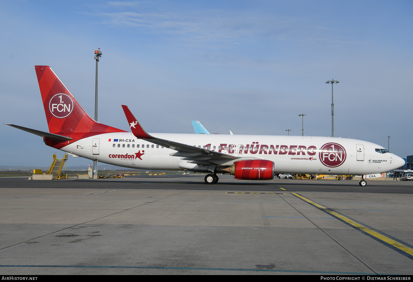 Aircraft Photo of 9H-CXA | Boeing 737-85R | Corendon Airlines | AirHistory.net #653628